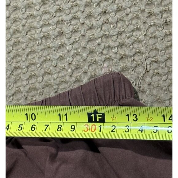 Wild Fable Brown Parachute Pants Mid Rise baggy Drawstring Pull On XS - Picture 7 of 10